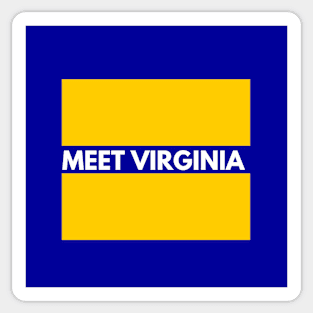 Meet Virginia a state for all Sticker